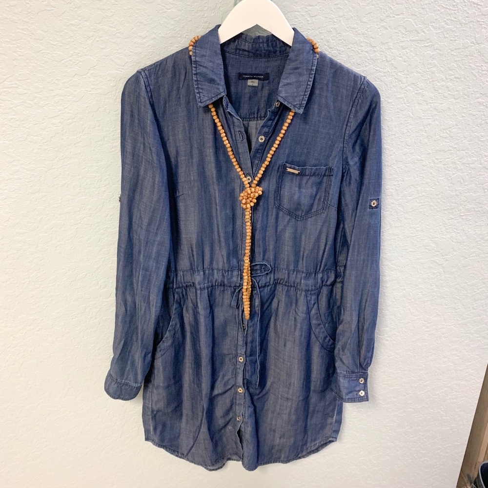 Tommy Hilfiger Jean Dress with Pockets